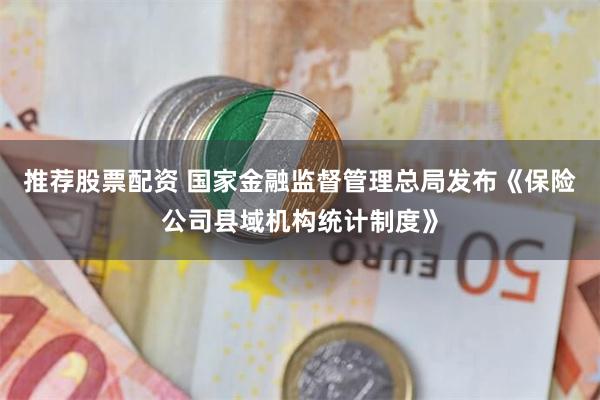 推荐股票配资 国家金融监督管理总局发布《保险公司县域机构统计制度》