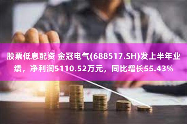 股票低息配资 金冠电气(688517.SH)发上半年业绩，净利润5110.52万元，同比增长55.43%