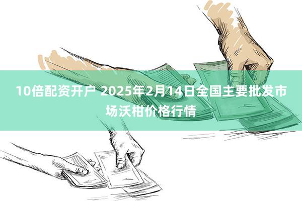 10倍配资开户 2025年2月14日全国主要批发市场沃柑价格行情